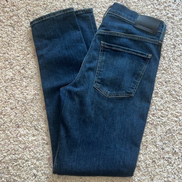 * Citizens Of Humanity Dark Indigo Straight Leg Jeans Size 28 - Picture 6 of 8